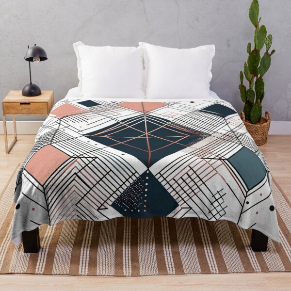 Item preview, Geometric Diamond and Triangle Pattern designed and sold by The-Library.