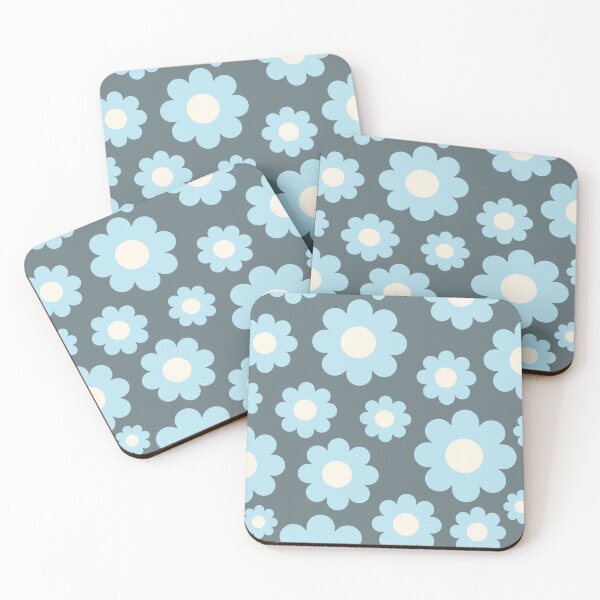 Item preview, Funky Retro Flower Print Coquette Pattern designed and sold by Femme Pastel Collective.