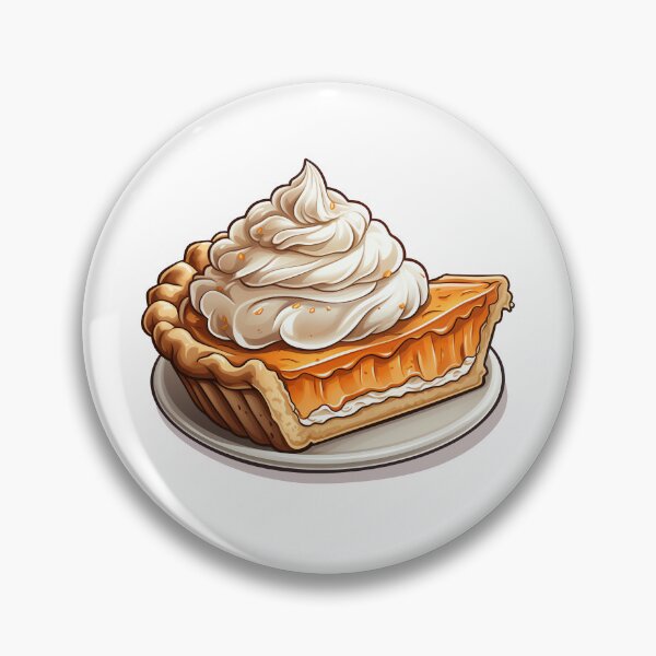 Item preview, slice of pumpkin pie designed and sold by ivanmejia.