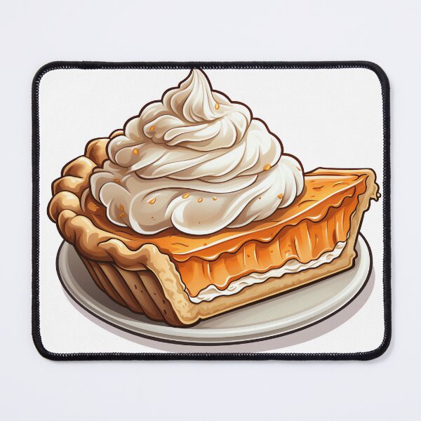 Item preview, slice of pumpkin pie designed and sold by ivanmejia.