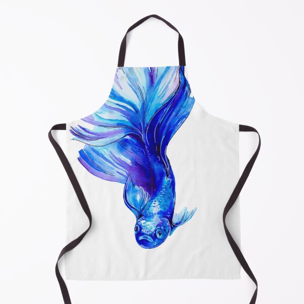 Item preview, Betta Fish Blue, Siamese Fighting fish designed and sold by EveiArt.
