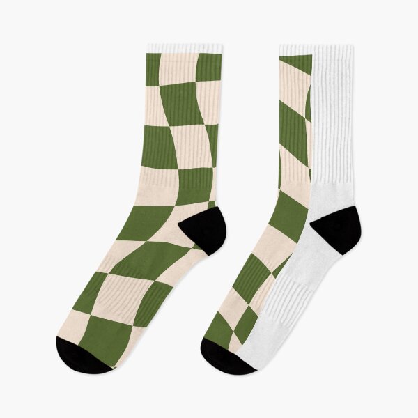 Item preview, Retro Checkered Print Green designed and sold by Femme Pastel Collective.