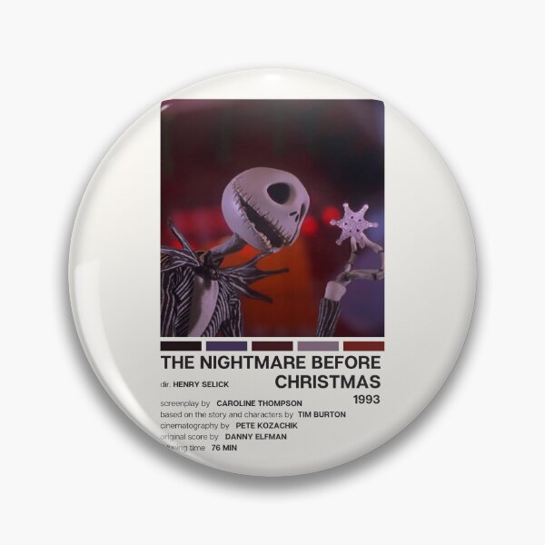 Item preview, The Nightmare Before Christmas (1993) Movie Poster designed and sold by YellowishCat15.