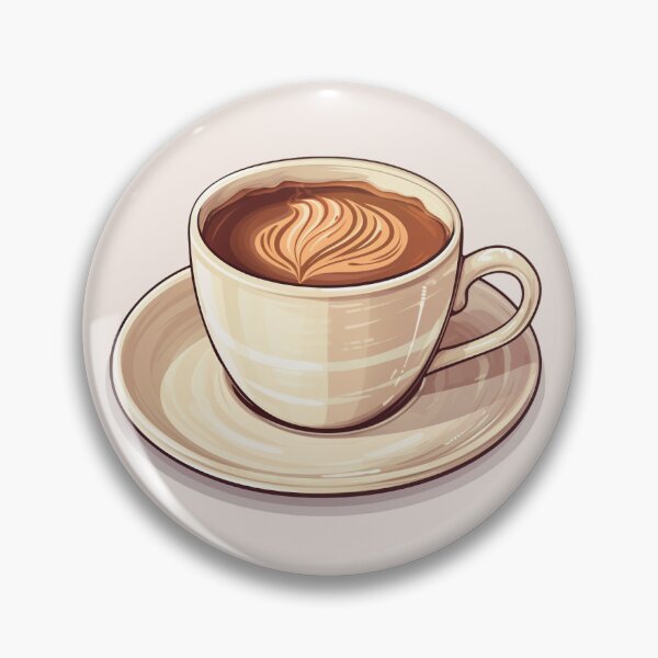 Item preview, Coffee Sticker Style in Vintage Theme designed and sold by LDJBlank.