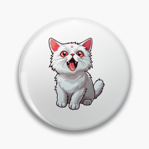 Item preview, Copy of White Cat stickers  designed and sold by ModernElegance8.