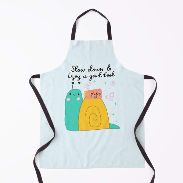 Item preview, Cozy Reading Cute Kawaii Bookish Snail Illustration designed and sold by Renata illustrata.
