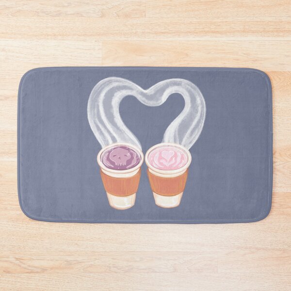 Item preview, With Marshall Lee and Gary Prince, It's Coffee Time! - Adventure Time / Fionna and Cake fan art designed and sold by Lavinia Knight.