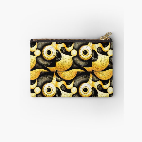 Item preview, Yellow and Black Abstract Pattern designed and sold by Paw's Arts.