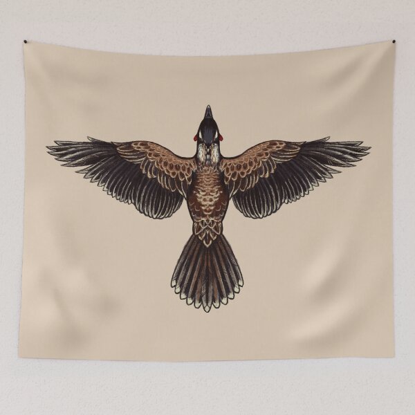 Item preview, Red Wattlebird designed and sold by Samuel Hardidge.
