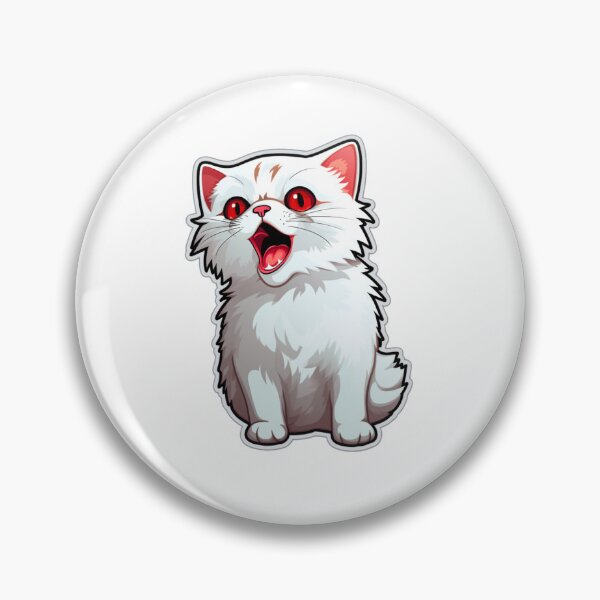 Item preview, Copy of White Cat stickers  designed and sold by ModernElegance8.