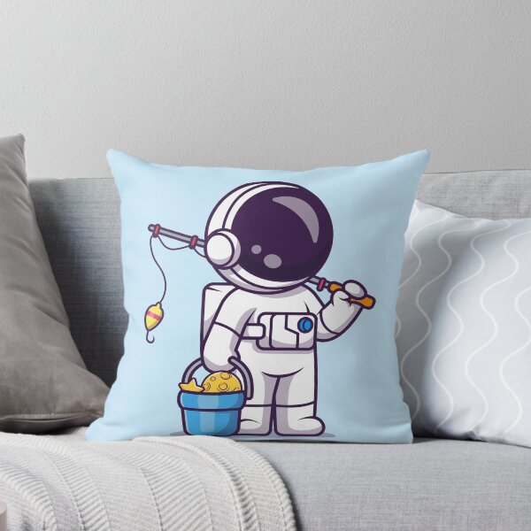 Item preview, Cute Astronaut Fishing Star and Moon - Cartoon Vector Icon designed and sold by hjian8219.