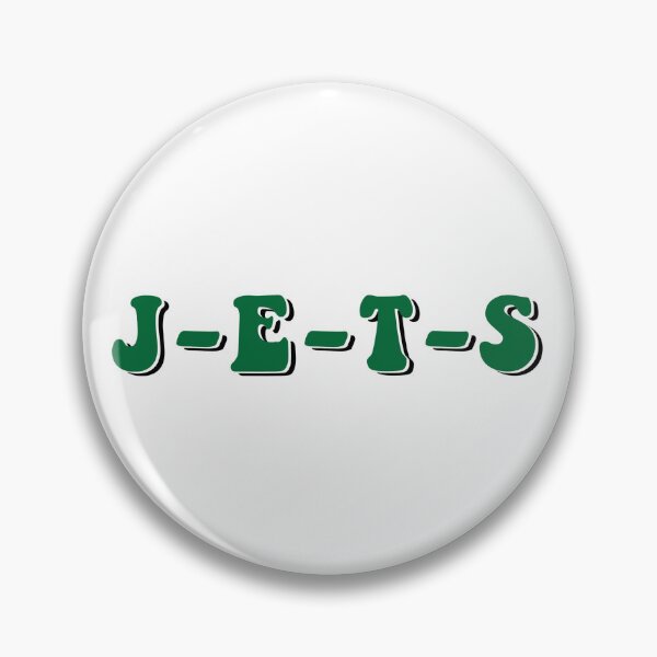 Item preview, New York Jets Funky Retro J-E-T-S  designed and sold by Gang Green Gear.