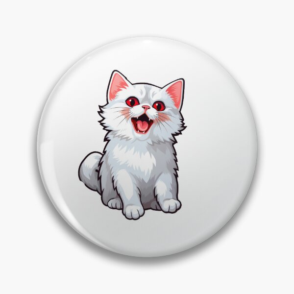 Item preview, Copy of Copy of White Cat stickers  designed and sold by ModernElegance8.