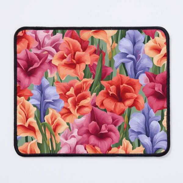 Item preview, Gladiolus Flowers Pattern designed and sold by WildlifeInc.
