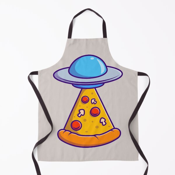 Item preview, UFO Catching Pizza - Cartoon Vector Icon designed and sold by hjian8219.