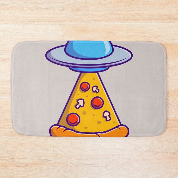Item preview,  UFO Catching Pizza - Cartoon Vector Icon designed and sold by hjian8219.