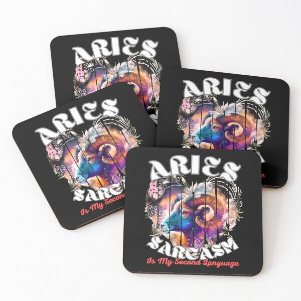 Item preview, Aries: Sarcasm Is My Second Language designed and sold by ZodiacWonders.