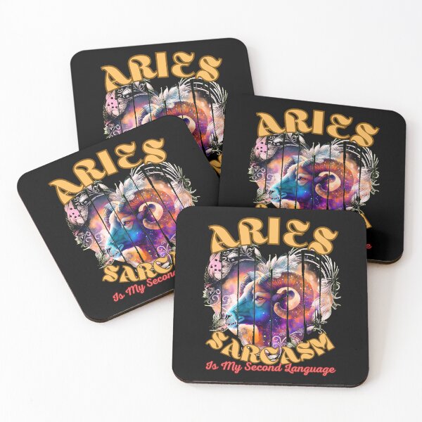 Item preview, Aries: Sarcasm Is My Second Language. aries astrology designed and sold by ZodiacWonders.