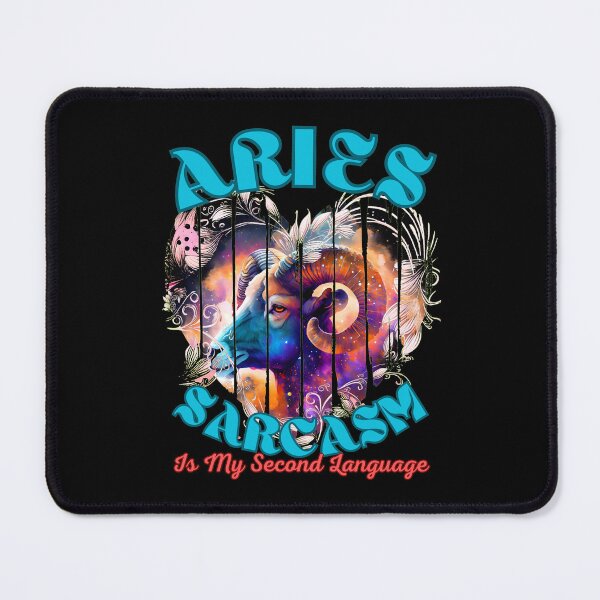 Item preview, Aries: Sarcasm Is My Second Language. aries goddess designed and sold by ZodiacWonders.