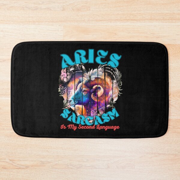 Item preview, Aries: Sarcasm Is My Second Language. aries goddess designed and sold by ZodiacWonders.