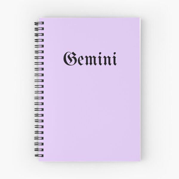 Artikelvorschau, Zwillinge Astrologie Sternzeichen Text Schwarz entworfen und verkauft von Ninjakandy.