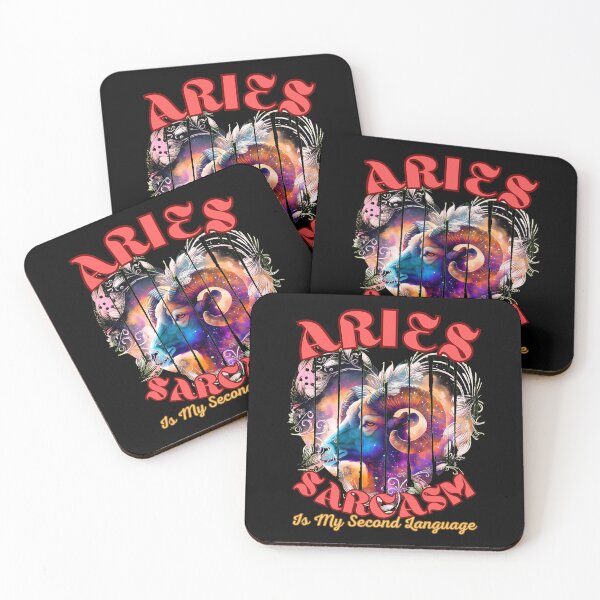 Item preview, Aries: Sarcasm Is My Second Language. aries girl designed and sold by ZodiacWonders.
