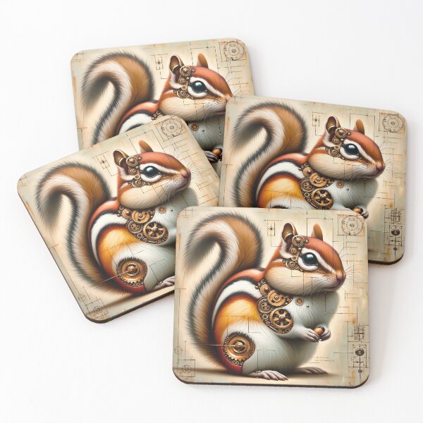 Item preview, Steampunk Chipmunk designed and sold by NovosArt.