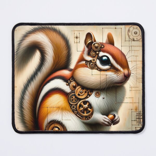Item preview, Steampunk Chipmunk designed and sold by NovosArt.