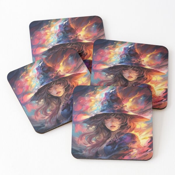 Item preview, dnd Oil painting illustration of a witch designed and sold by TellezStickers.
