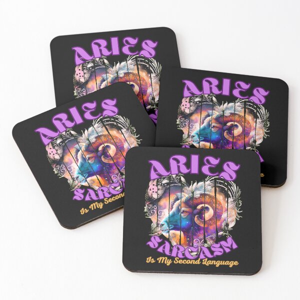 Item preview, Aries: Sarcasm Is My Second Language. aries constellation designed and sold by ZodiacWonders.