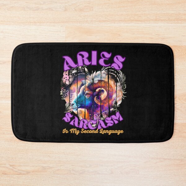 Item preview, Aries: Sarcasm Is My Second Language. aries constellation designed and sold by ZodiacWonders.