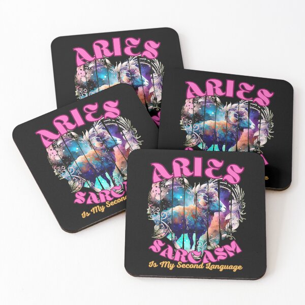 Item preview, Aries: Sarcasm Is My Second Language. aries quote designed and sold by ZodiacWonders.