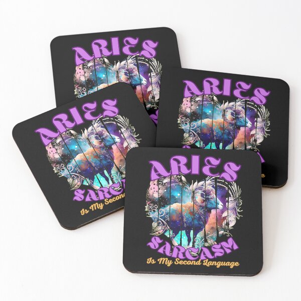 Item preview, Aries: Sarcasm Is My Second Language. aries saying designed and sold by ZodiacWonders.