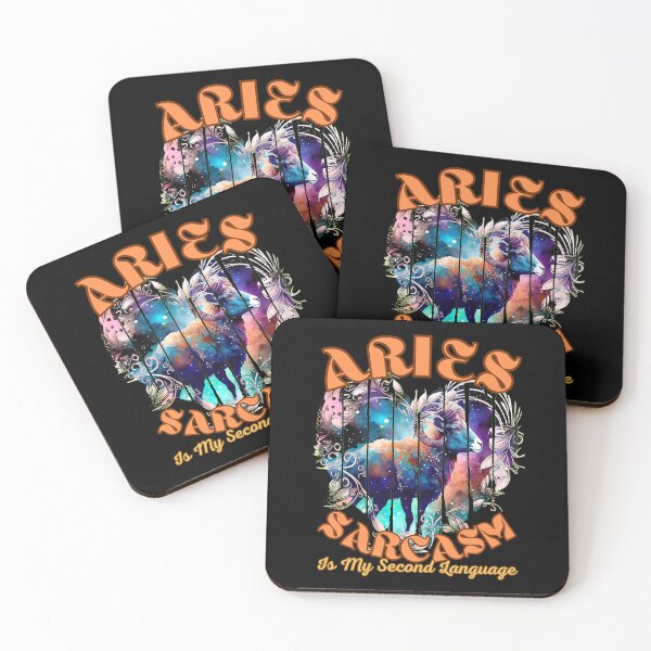 Item preview, Aries: Sarcasm Is My Second Language. aries funny designed and sold by ZodiacWonders.