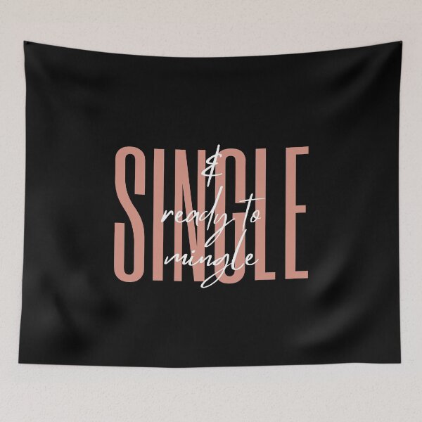 Item preview, Single and Ready to Mingle designed and sold by CarleLS.