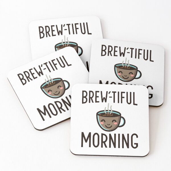 Item preview, Brew'tiful Morning Coffee-inspired Design designed and sold by Witcrafters.