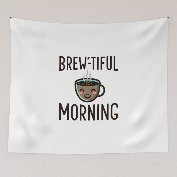 Item preview, Brew'tiful Morning Coffee-inspired Design designed and sold by Witcrafters.