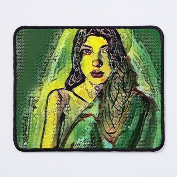 Item preview, Semi-abstract digital painting of female nude model designed and sold by pulchritude560.