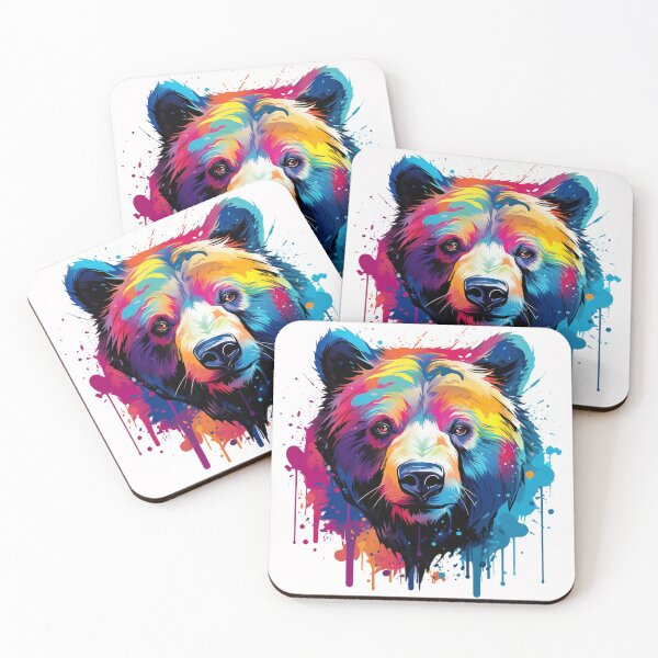 Item preview, colorful bear designed and sold by thanomsak suwannasi.