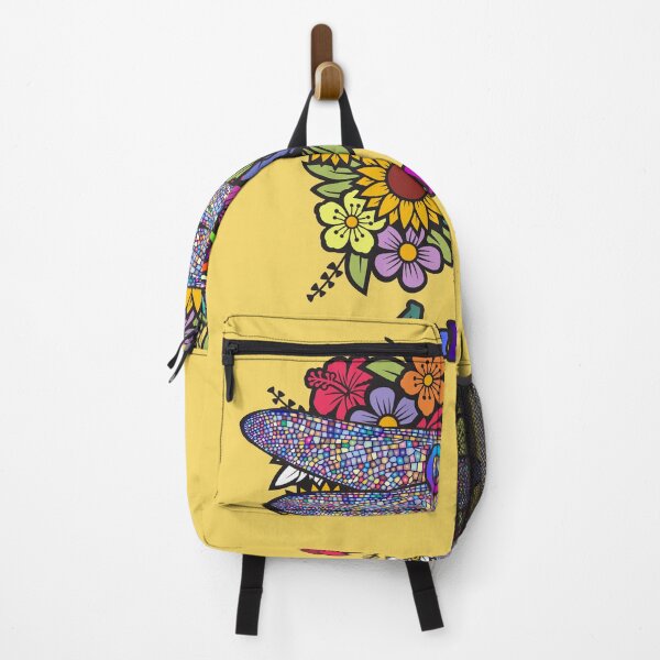 Item preview, AuDHD Rainbow Dragonfly - Floral background designed and sold by Danspie.