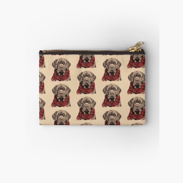 Item preview, Neapolitan Mastiff Christmas Plaid Watercolor designed and sold by rafaeltto.