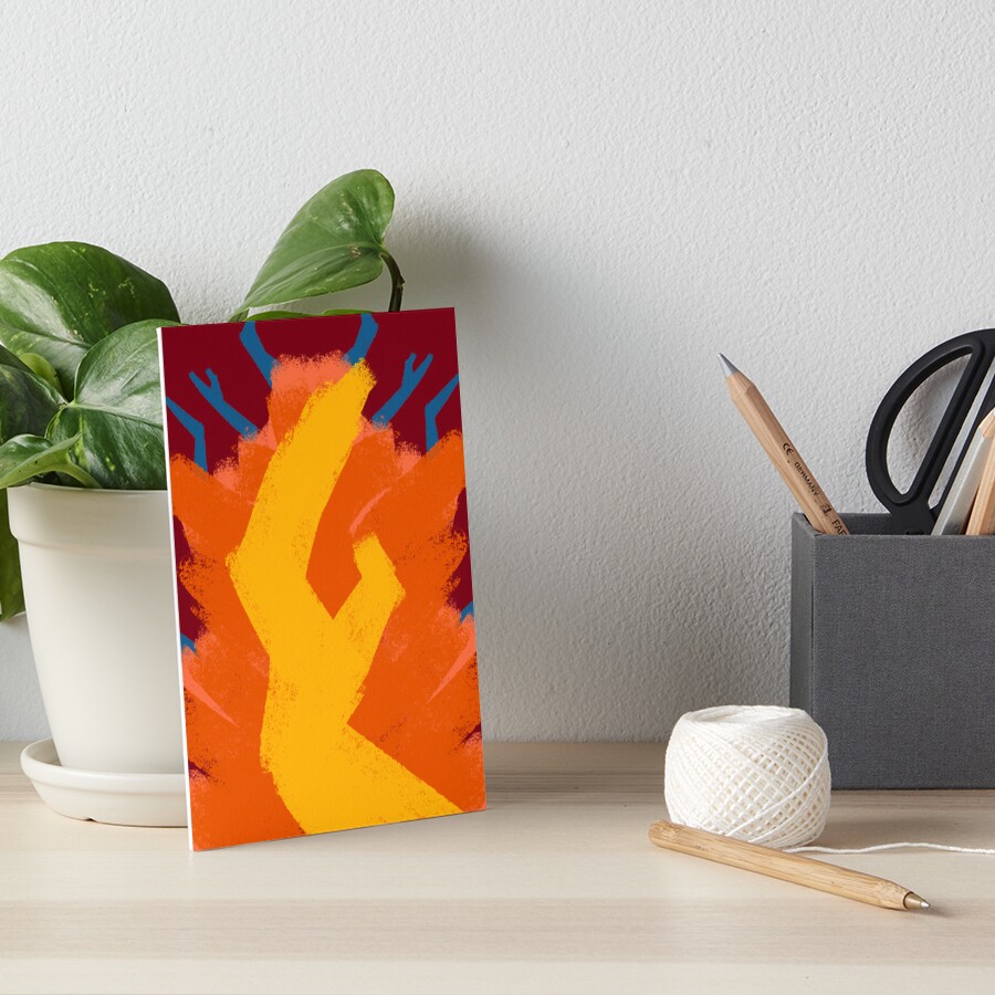 Item preview, Art Board Print designed and sold by EightBuffalo.
