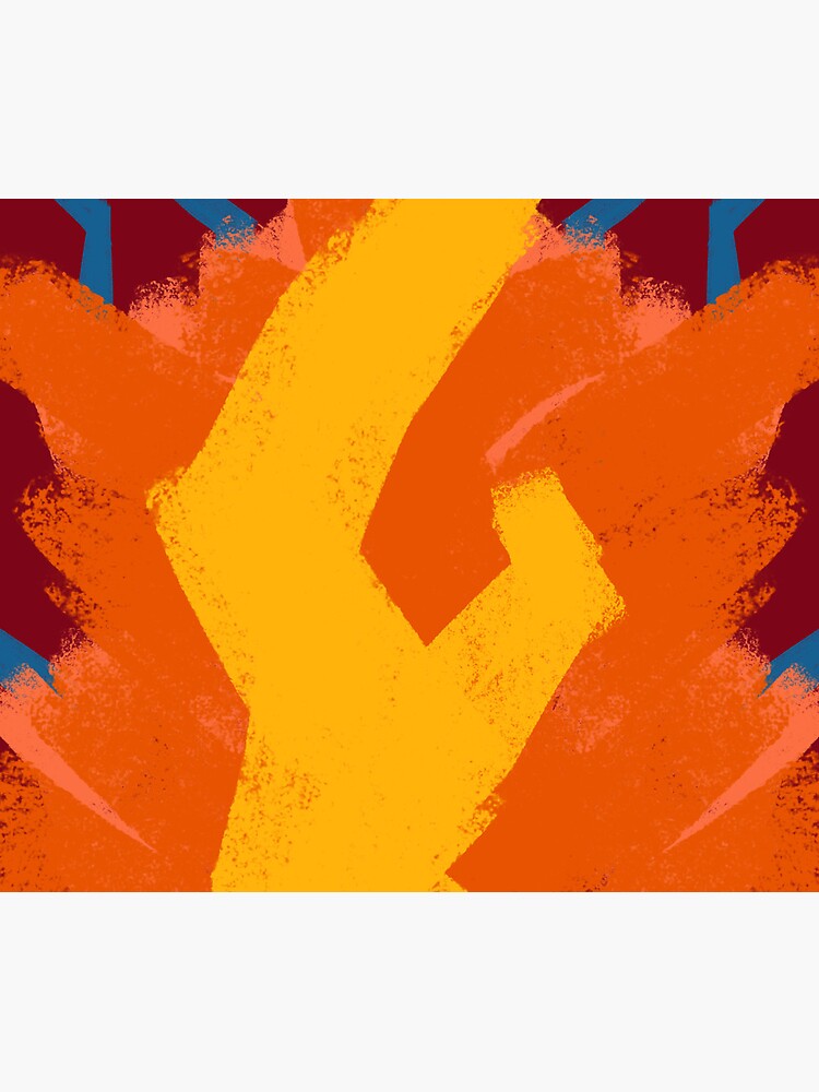 Thumbnail 5 of 5, Mouse Pad, A Flame of Thunder designed and sold by EightBuffalo.