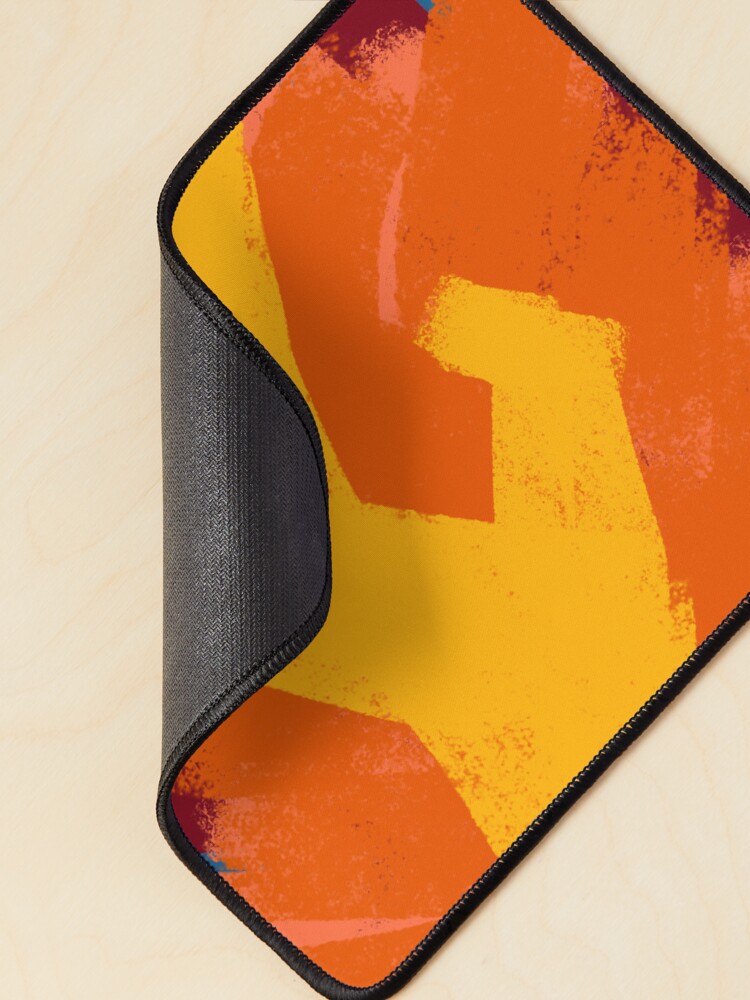 Thumbnail 2 of 5, Mouse Pad, A Flame of Thunder designed and sold by EightBuffalo.