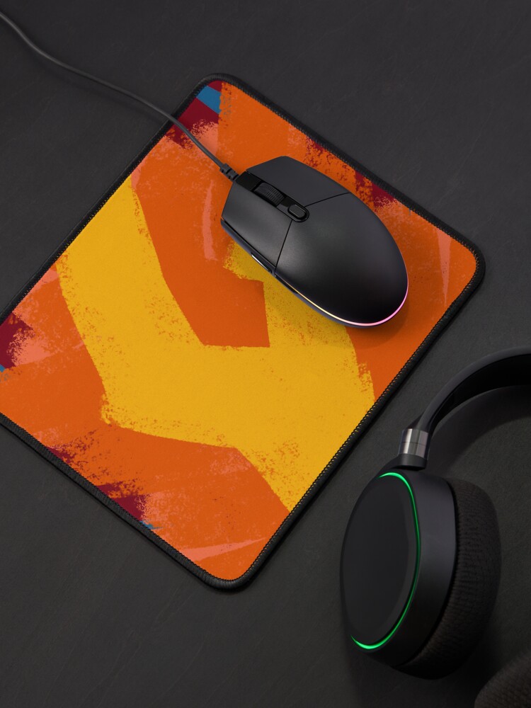 Thumbnail 4 of 5, Mouse Pad, A Flame of Thunder designed and sold by EightBuffalo.