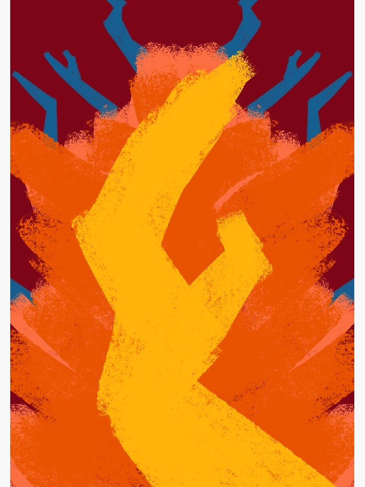 Thumbnail 3 of 3, Photographic Print, A Flame of Thunder designed and sold by EightBuffalo.