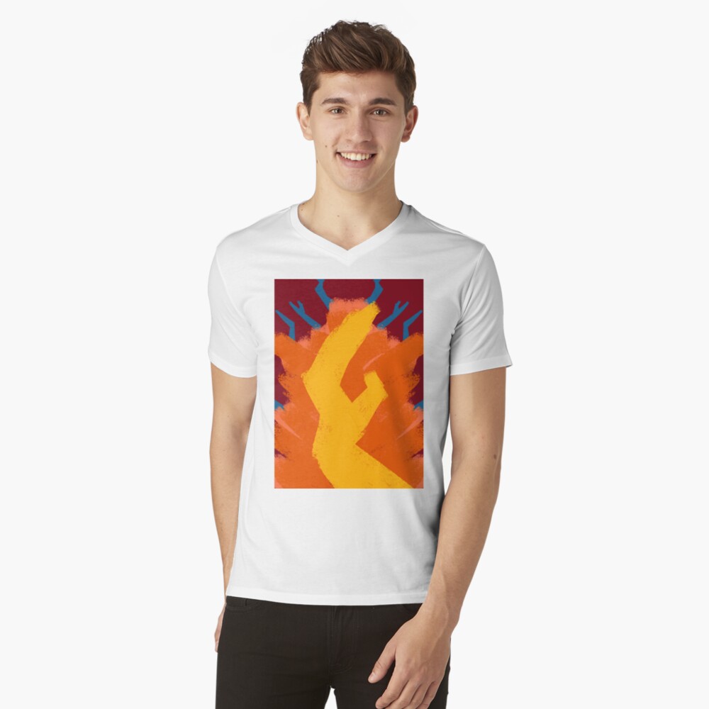 Item preview, V-Neck T-Shirt designed and sold by EightBuffalo.