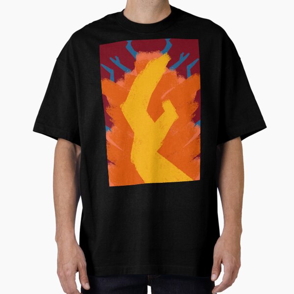 A Flame of Thunder Oversized T-Shirt