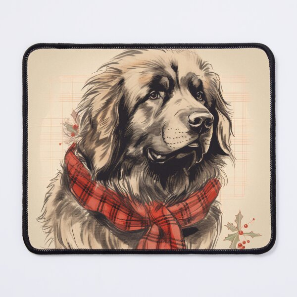Item preview, Newfoundland Christmas Plaid Watercolor designed and sold by rafaeltto.