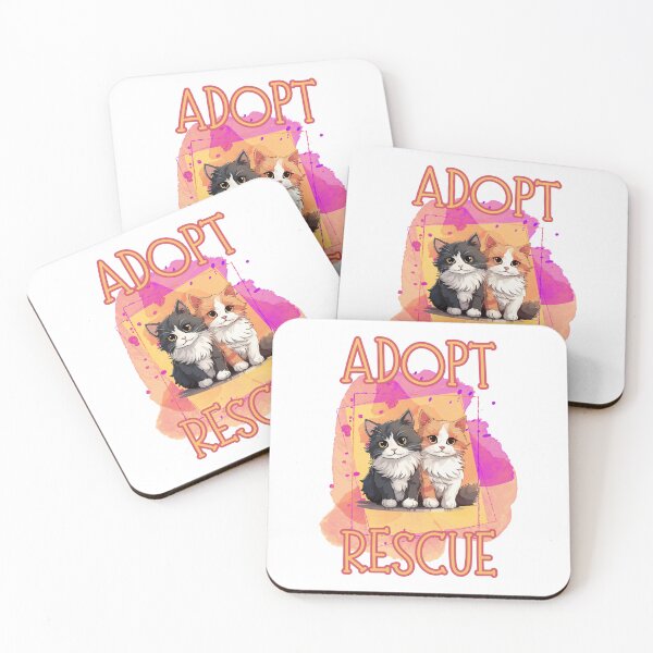 Item preview, Adopt Rescue Foster cats designed and sold by TheRightHonMP.